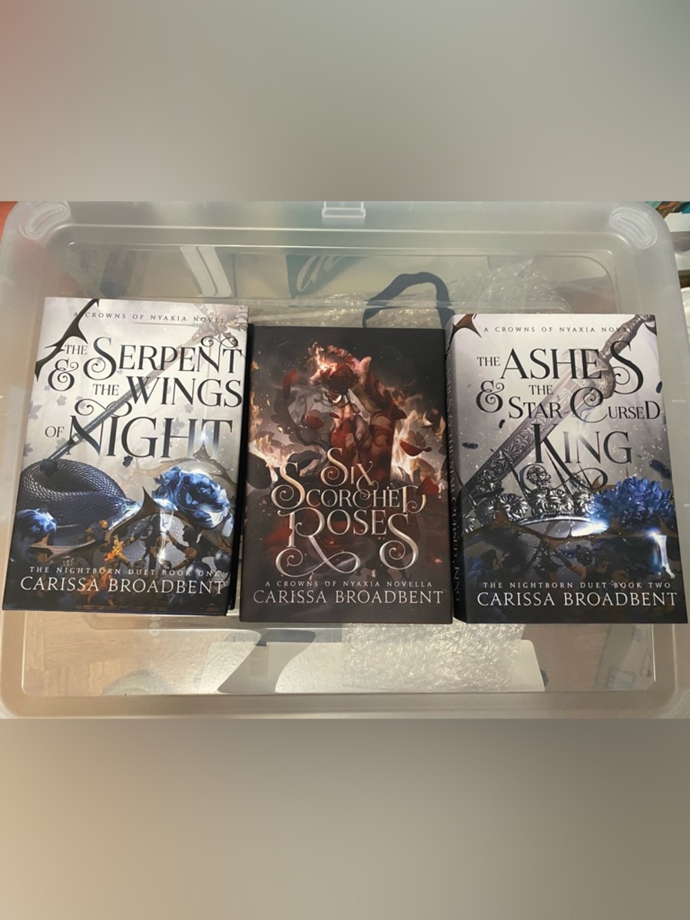 OOP The Serpent and The Wings of Night Book 1, 1.5, & 2 Hardcover
